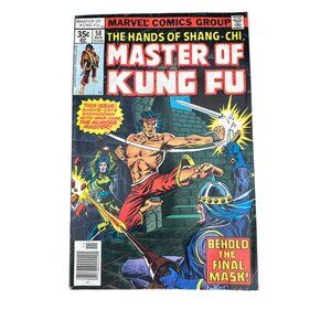 Marvel Comics Master Of Kung Fu #58 Nov 1977 First Print Vintage Bagged Boarded